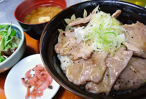 HIDA pork rice bowl